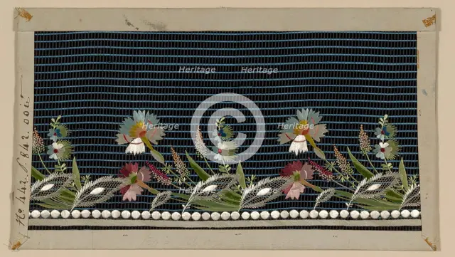 Salesman's Sample, France, 1780/90. Creator: Unknown.