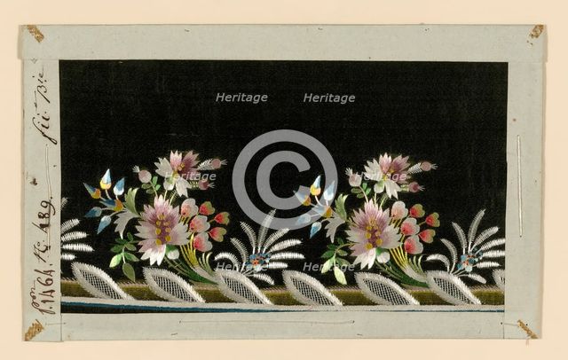 Salesman's Sample, France, 1780/90. Creator: Unknown.