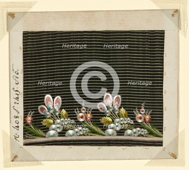 Salesman's Sample, France, 1780/90. Creator: Unknown.