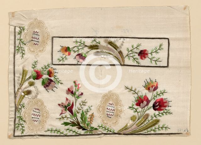 Salesman's Sample (Waistcoat Pocket), France, 1780/90. Creator: Unknown.