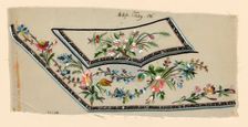 Salesman's Sample (Waistcoat Pocket), France, 1780/90. Creator: Unknown