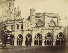 Salisbury Cathedral, 1850s. Creator: Unknown