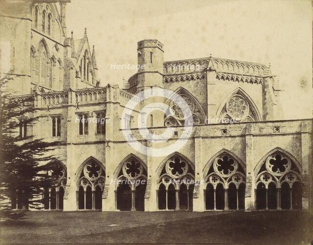 Salisbury Cathedral, 1850s. Creator: Unknown.