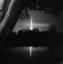 Salisbury Cathedral, Wiltshire, 1958. Artist: John Gay