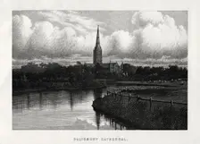 Salisbury Cathedral Wiltshire, England, 19th century