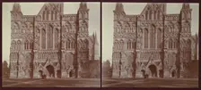 Salisbury Cathedral, Salisbury, Wiltshire, Wiltshire, 1913. Creator: Walter Edward Zehetmayr