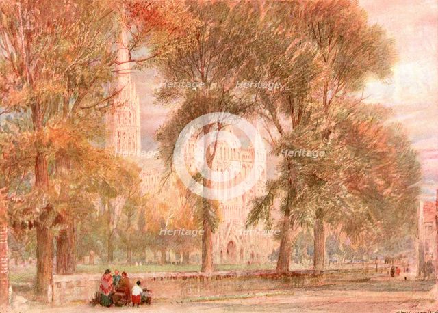 'Salisbury Close', 1897, (c1900).  Creator: Unknown.