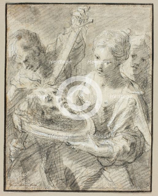 Salomé, 1605/10. Creator: Hans von Aachen.