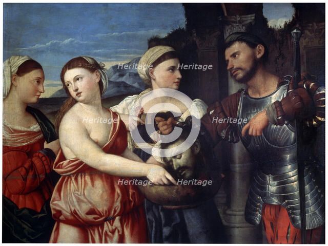 'Salome', 16th century. Artist: Bernardino Licinio
