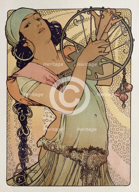 'Salome', 1897.  Artist: Alphonse Mucha