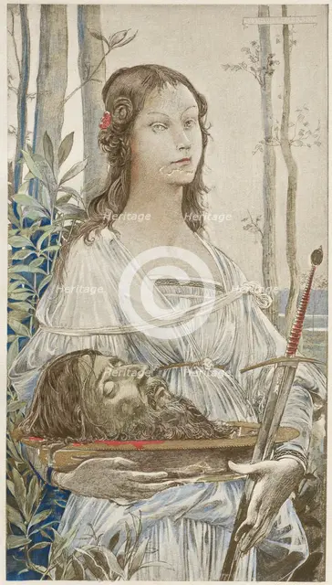 Salomé, 1899. Creator: Luc-Olivier Merson (French, 1846-1920); Imprimerie Champenois.