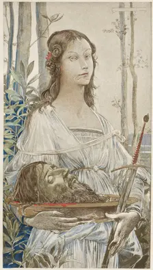 Salomé, 1899. Creator: Luc-Olivier Merson (French, 1846-1920); Imprimerie Champenois