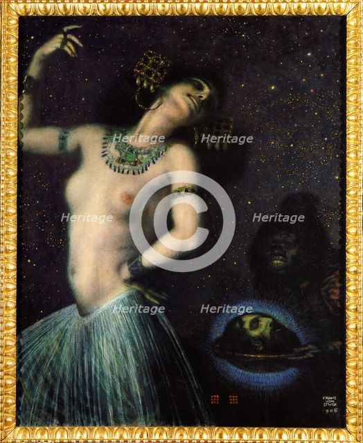 Salome, 1906. Artist: Stuck, Franz, Ritter von (1863-1928)