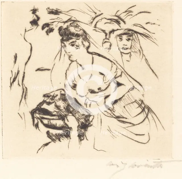 Salome, 1916. Creator: Lovis Corinth.