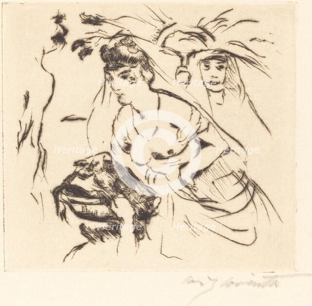 Salome, 1916. Creator: Lovis Corinth.