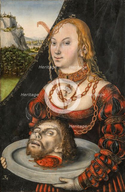 Salomé, c.1540. Creator: Cranach, Lucas, the Younger (1515-1586).