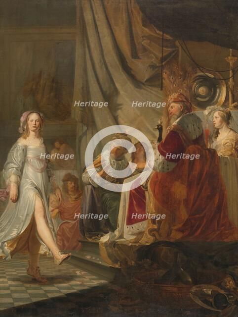 Salome Dancing for Herod, 1634-1672. Creator: Hans Horions.
