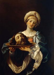 Salome holding the head of John the Baptist, ca 1638. Creator: Reni, Guido (1575-1642)