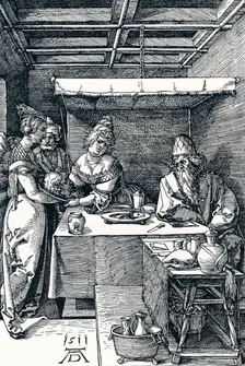 Salome Presenting the Head of St John the Baptist to Herodias 1511 (1906). Artist: Albrecht Durer