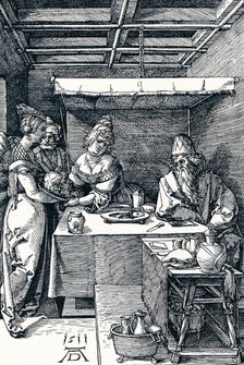 Salome Presenting the Head of St John the Baptist to Herodias 1511 (1906). Artist: Albrecht Durer