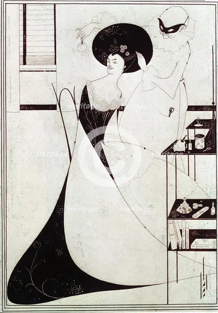 'Salome's Toilette', 1894. Artist: Aubrey Beardsley