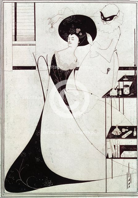 'Salome's Toilette', 1894. Artist: Aubrey Beardsley