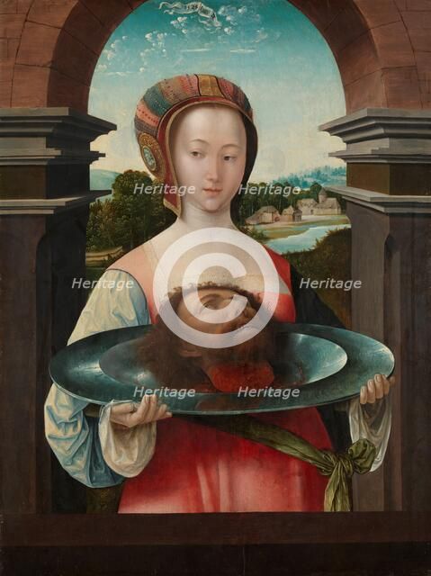 Salome with the Head of John the Baptist, 1524. Creator: Jacob Cornelisz. van Oostsanen.