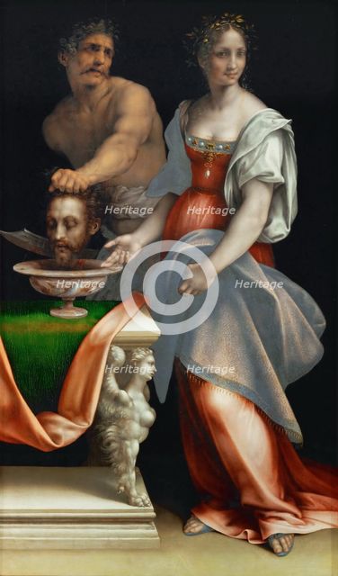 Salome with the Head of John the Baptist.