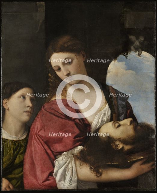 Salome with the Head of John the Baptist. Artist: Titian (1488-1576)