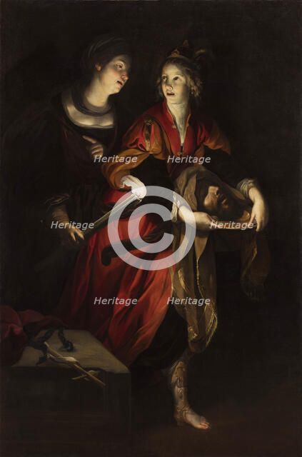 Salome with the head of John the Baptist, c.1620. Creator: Rustici, Francesco (around 1575-1626).