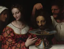 Salome with the Head of Saint John the Baptist, 1500s or later. Creator: Bernardino Luini (Italian, c. 1480-c. 1532), follower of