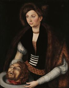 Salome with the Head of Saint John the Baptist. Creator: Cranach, Lucas, the Elder (1472-1553)