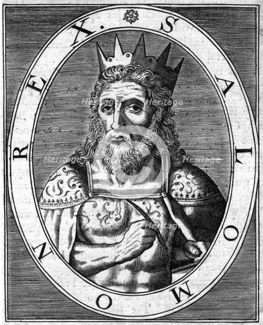 'Salomon Rex'. Portrait of King Solomon. Artist: Unknown