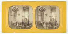 Salon de la Colonne, 1875/99. Creator: Unknown