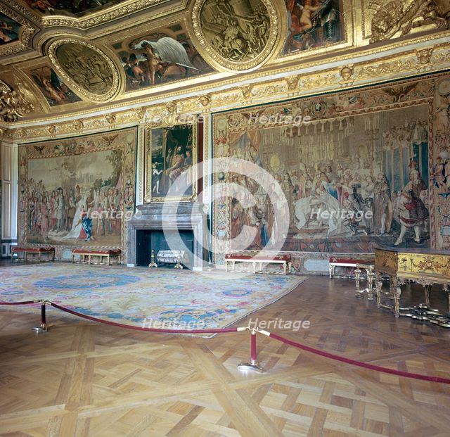 Salon de Mars at the Palace of Versailles, 17th century. Artist: Unknown