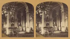 Salon de reception (Hotel de ville), 1855-1865. Creator: F. Grau