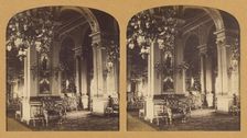 Salon de reception (Hotel de ville), 1855-1865. Creator: F. Grau