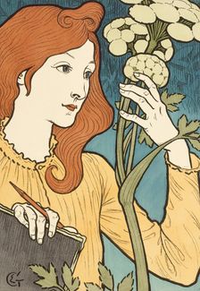 Salon des Cent, 1894. Creator: Eugene Samuel Grasset