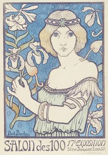 Salon des Cent, 1895. Creator: Paul Berthon