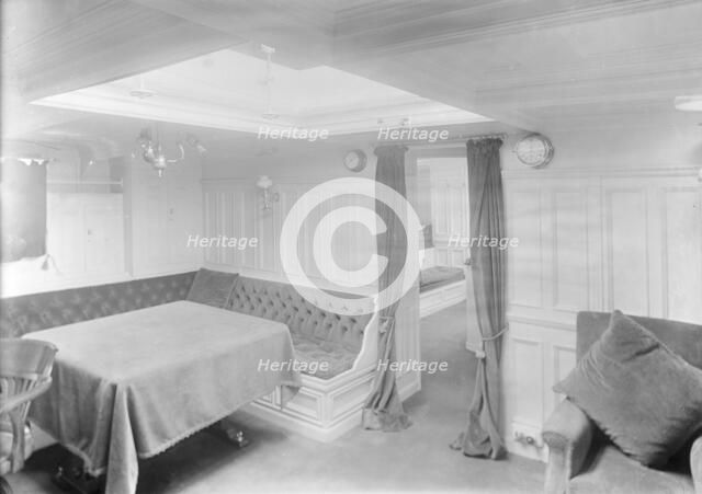 Salon on 'Drum Wen', 1920. Creator: Kirk & Sons of Cowes.