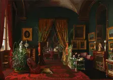 Salon of the Empress Eugénie at the Tuileries Palace, 1868