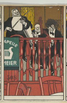Salon Orchestra Meier, 1911. Creator: Moritz Jung