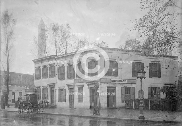 Saloon of P. Hohmann, 14th Street, 1913. Creator: Harris & Ewing.