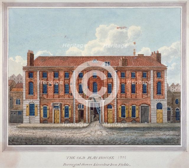 Salopian China Warehouse, Portugal Street, Westminster, London, 1801. Artist: Anon