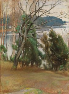 Sallow in Autumn, 1907. Creator: Pekka Halonen