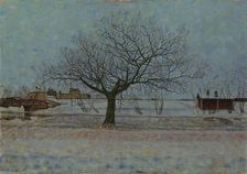 Sallow; The Weeping Willow, 1934. Creator: Vilho Lampi