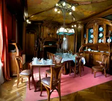 Salle a manger, 1903-1906, (c2014-2017). Artist: Alan John Ainsworth