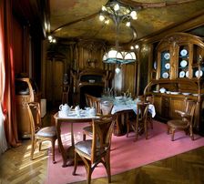 Salle a manger, 1903-1906, (c2014-2017). Artist: Alan John Ainsworth