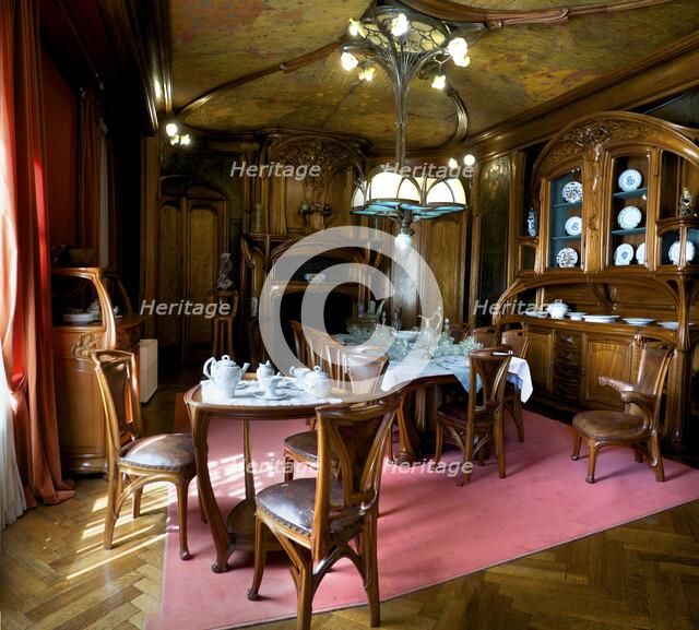 Salle a manger, 1903-1906, (c2014-2017). Artist: Alan John Ainsworth.