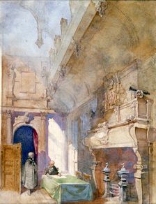 Salle-a-Manger, Charterhouse London, 1913. Artist: Alfred-Charles Conrade